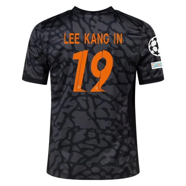 Men's Replica Nike Lee Kang-In Paris Saint-Germain Third Jersey 2324 - UCL