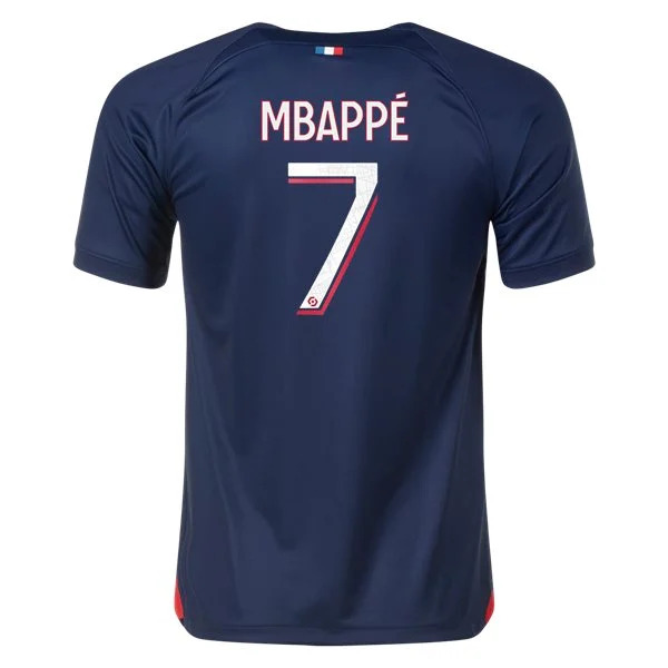 Men's Replica Nike Mbappe Paris Saint-Germain Home Jersey 2324