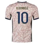 Men's Replica Nike O. Dembele Paris Saint-Germain Fourth Jersey 2324