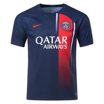 Men's Replica Nike Paris Saint-Germain Home Jersey 2324 01