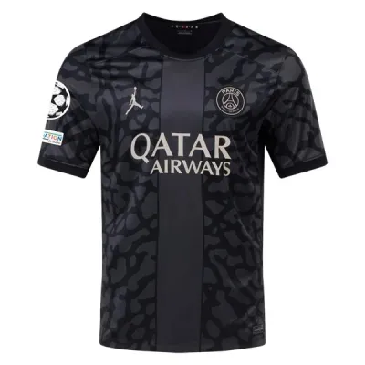 Men's Replica Nike Paris Saint-Germain Third Jersey 2324 - UCL 01