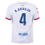 Men's Replica Nike R. Araujo Barcelona Away Jersey 2324