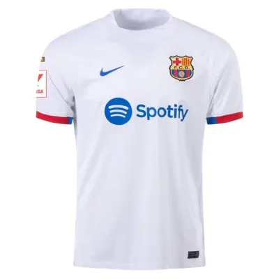Men's Replica Nike R. Araujo Barcelona Away Jersey 2324 01