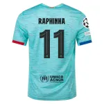 Men's Replica Nike Raphinha Barcelona Third Jersey 2324