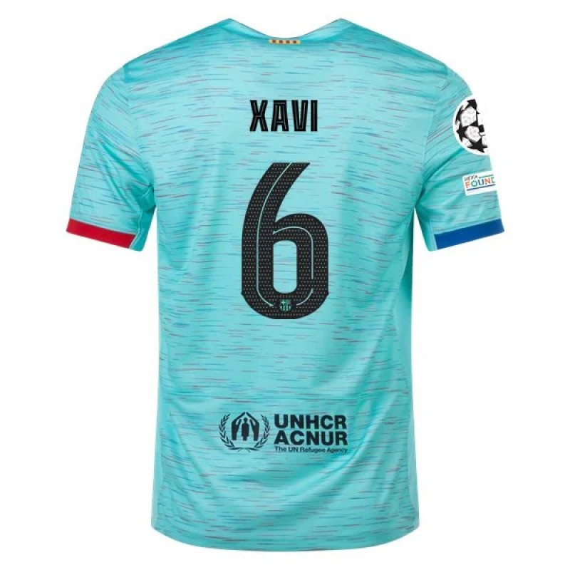 Men's Replica Nike Xavi Barcelona Third Jersey 2324
