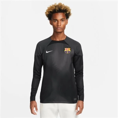 Nike Barcelona Long Sleeve Goalkeeper Jersey 2223 - Black 01