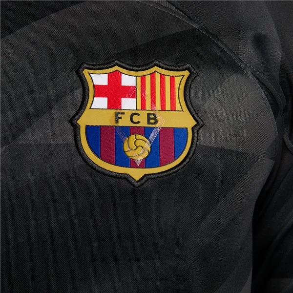 Nike Barcelona Long Sleeve Goalkeeper Jersey 2324 Black