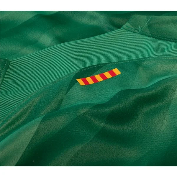Nike Barcelona Long Sleeve Goalkeeper Jersey 2324 Green