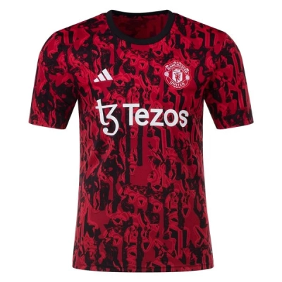 Men's Adidas Manchester United Pre Match Training Jersey 2324 01