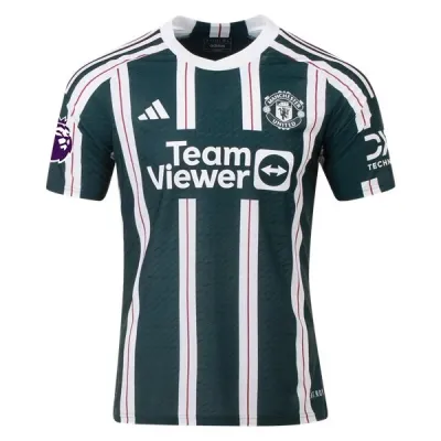 Men's Authentic Adidas B. Fernandes Manchester United Away Jersey 2324 01