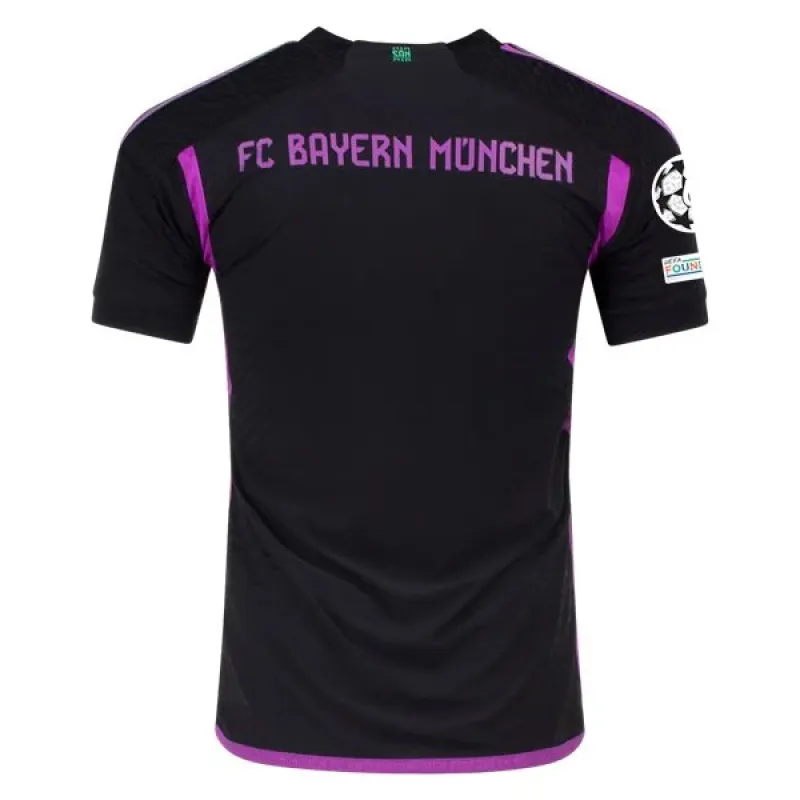 Men's Authentic Adidas Bayern Munich Away Jersey 2324 - UCL