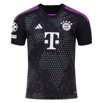 Men's Authentic Adidas Bayern Munich Away Jersey 2324 - UCL 01