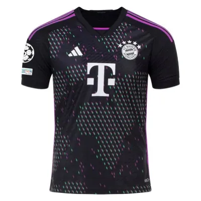 Men's Authentic Adidas Bayern Munich Away Jersey 2324 - UCL 01