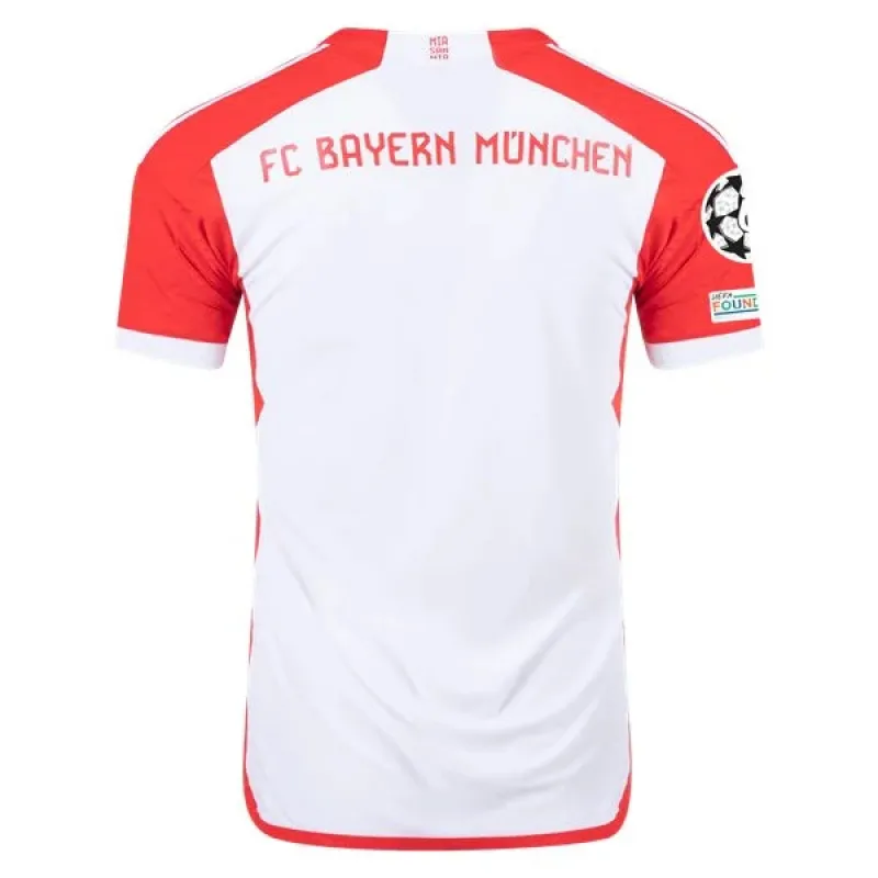 Men's Authentic Adidas Bayern Munich Home Jersey 2324 - UCL