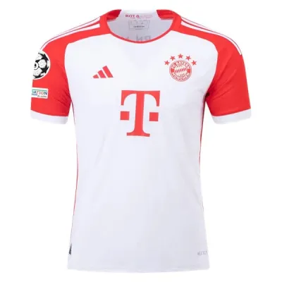 Men's Authentic Adidas Bayern Munich Home Jersey 2324 - UCL 01