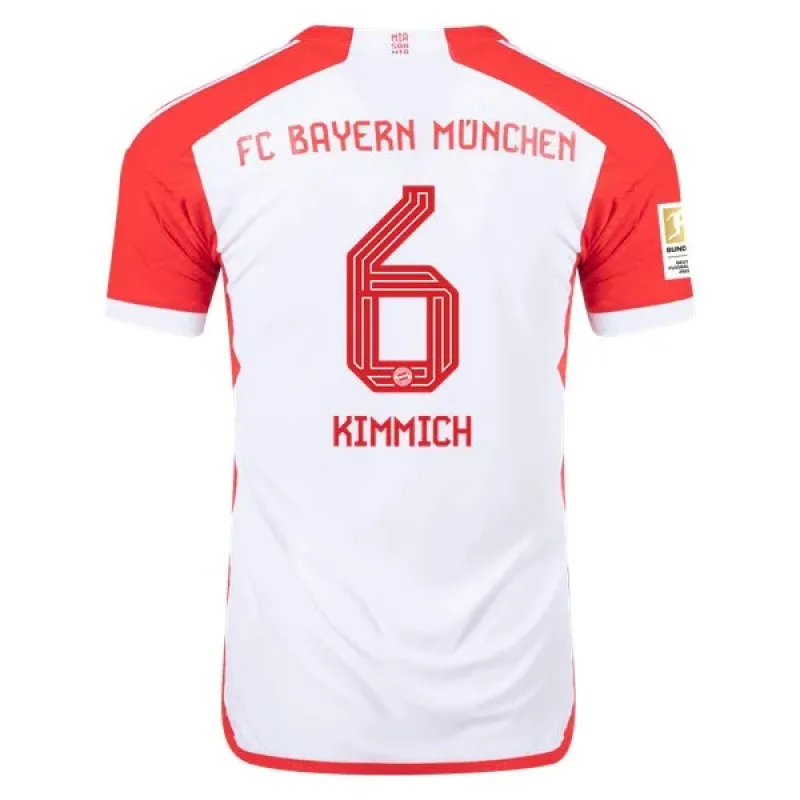 Men's Authentic Adidas Kimmich Bayern Munich Home Jersey 2324