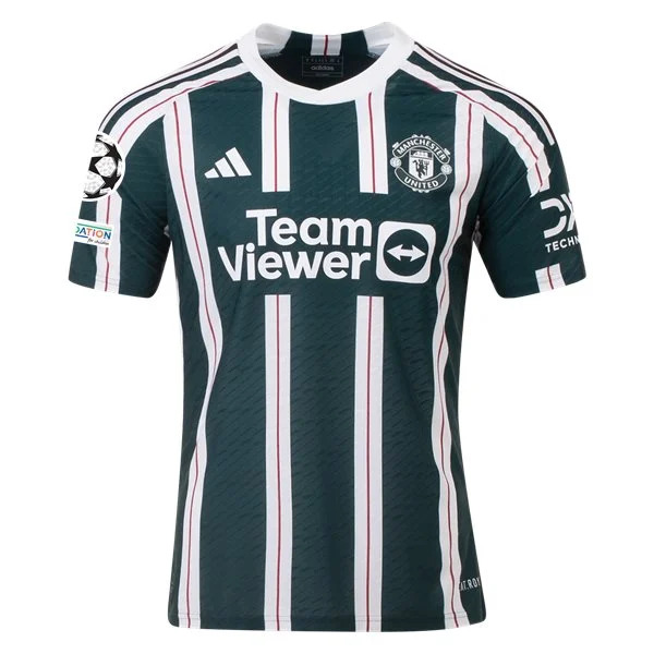 Men's Authentic Adidas Manchester United Away Jersey 2324 - UCL