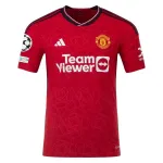 Men's Authentic Adidas Manchester United Home Jersey 2324 - UCL