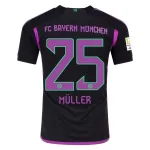 Men's Authentic Adidas Muller Bayern Munich Away Jersey 2324