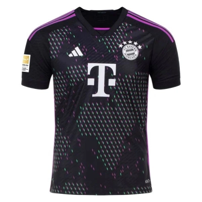 Men's Authentic Adidas Muller Bayern Munich Away Jersey 2324 01