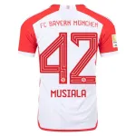 Men's Authentic Adidas Musiala Bayern Munich Home Jersey 2324