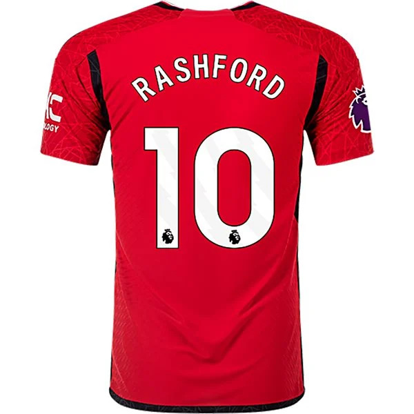 Men's Authentic Adidas Rashford Manchester United Home Jersey 2324