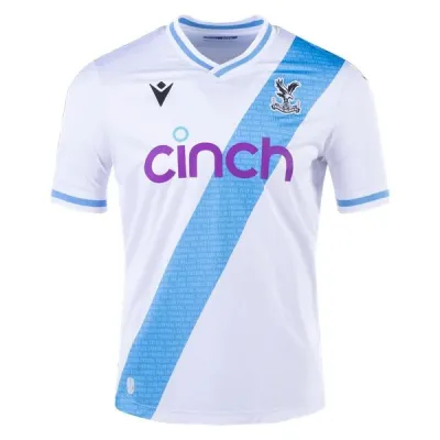 Men's Authentic Macron Crystal Palace Away Jersey 2324 01