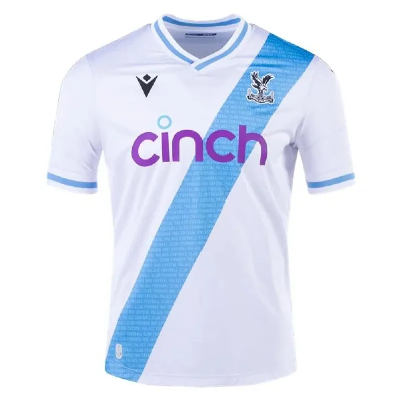 Men's Authentic Macron Crystal Palace Away Jersey 2324
