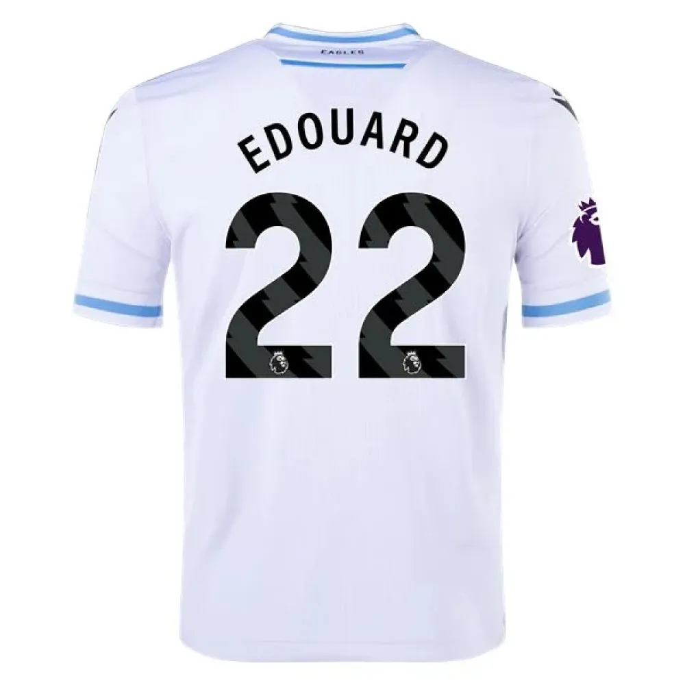 Men's Authentic Macron Edouard Crystal Palace Away Jersey 2324