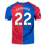 Men's Authentic Macron Edouard Crystal Palace Home Jersey 2324