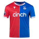 Men's Authentic Macron Edouard Crystal Palace Home Jersey 2324