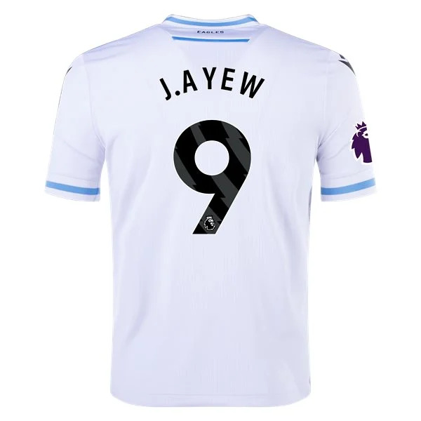 Men's Authentic Macron J. Ayew Crystal Palace Away Jersey 2324