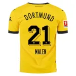 Men's Authentic Puma Malen Borussia Dortmund Home Jersey 2324
