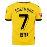 Men's Authentic Puma Reyna Borussia Dortmund Home Jersey 2324