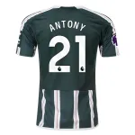 Men's Replica Adidas Antony Manchester United Away Jersey 2324