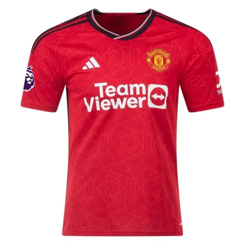 Men's Replica Adidas Antony Manchester United Home Jersey 2324