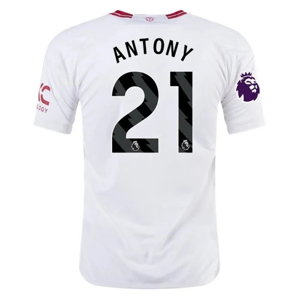 Men's Replica Adidas Antony Manchester United Third Jersey 2324