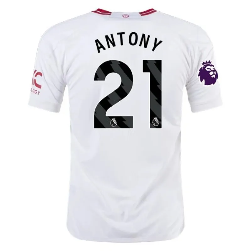 Men's Replica Adidas Antony Manchester United Third Jersey 2324