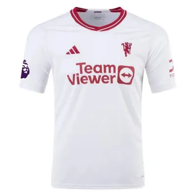 Men's Replica Adidas B. Fernandes Manchester United Third Jersey 2324 01