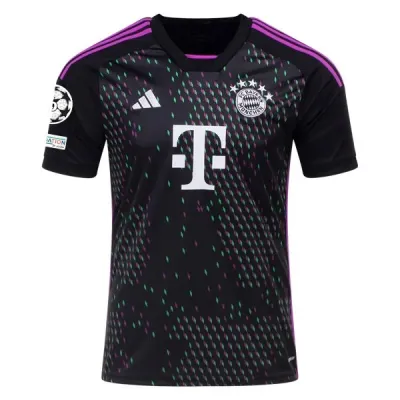 Men's Replica Adidas Bayern Munich Away Jersey 2324 - UCL 01