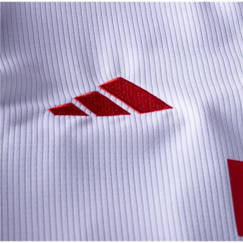 Men's Replica Adidas Bayern Munich Long Sleeve Home Jersey 2324