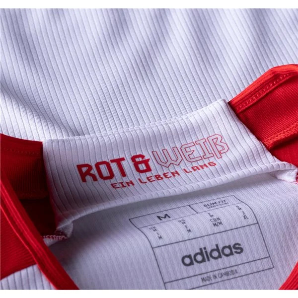 Men's Replica Adidas Bayern Munich Long Sleeve Home Jersey 2324