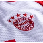 Men's Replica Adidas Bayern Munich Long Sleeve Home Jersey 2324