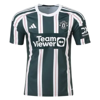 Men's Replica Adidas Beckham Manchester United Away Jersey 2324 01