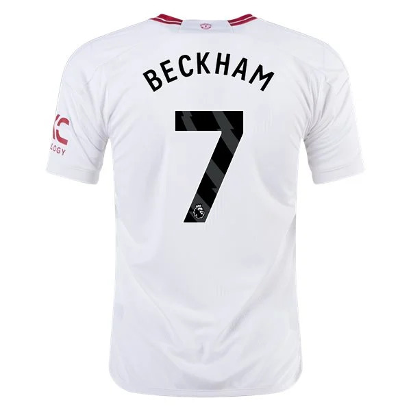 Men's Replica Adidas Beckham Manchester United Third Jersey 2324