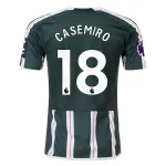 Men's Replica Adidas Casemiro Manchester United Away Jersey 2324