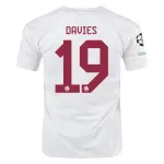 Men's Replica Adidas Davies Bayern Munich Third Jersey 2324 - UCL