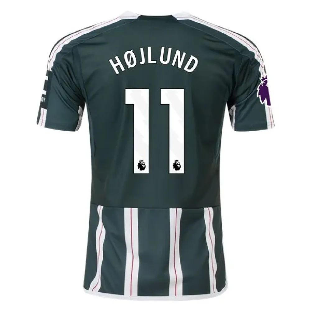 Men's Replica Adidas Hojlund Manchester United Away Jersey 2324
