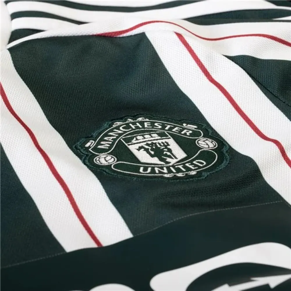 Men's Replica Adidas Manchester United Away Jersey 2324