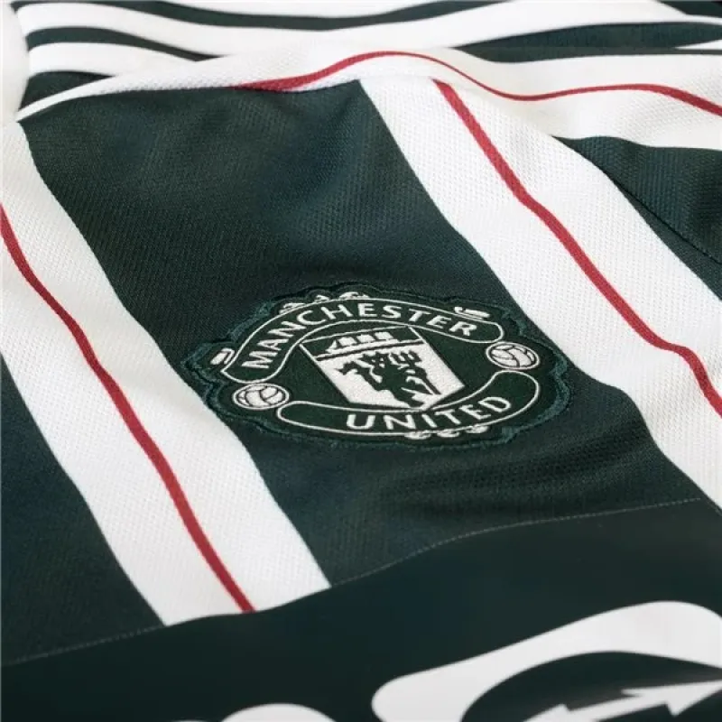 Men's Replica Adidas Manchester United Away Jersey 2324